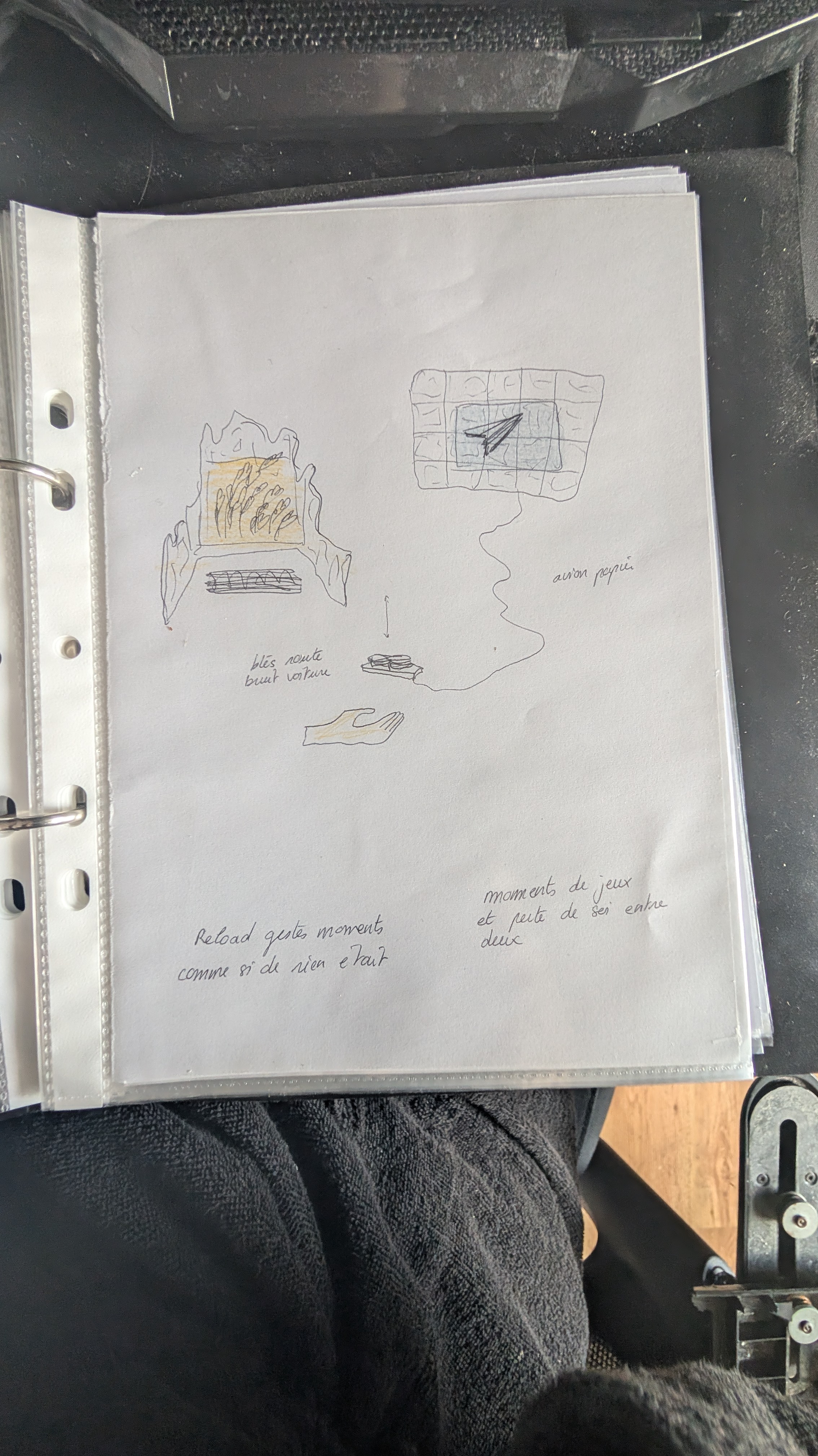 Croquis d'installation fictive 10