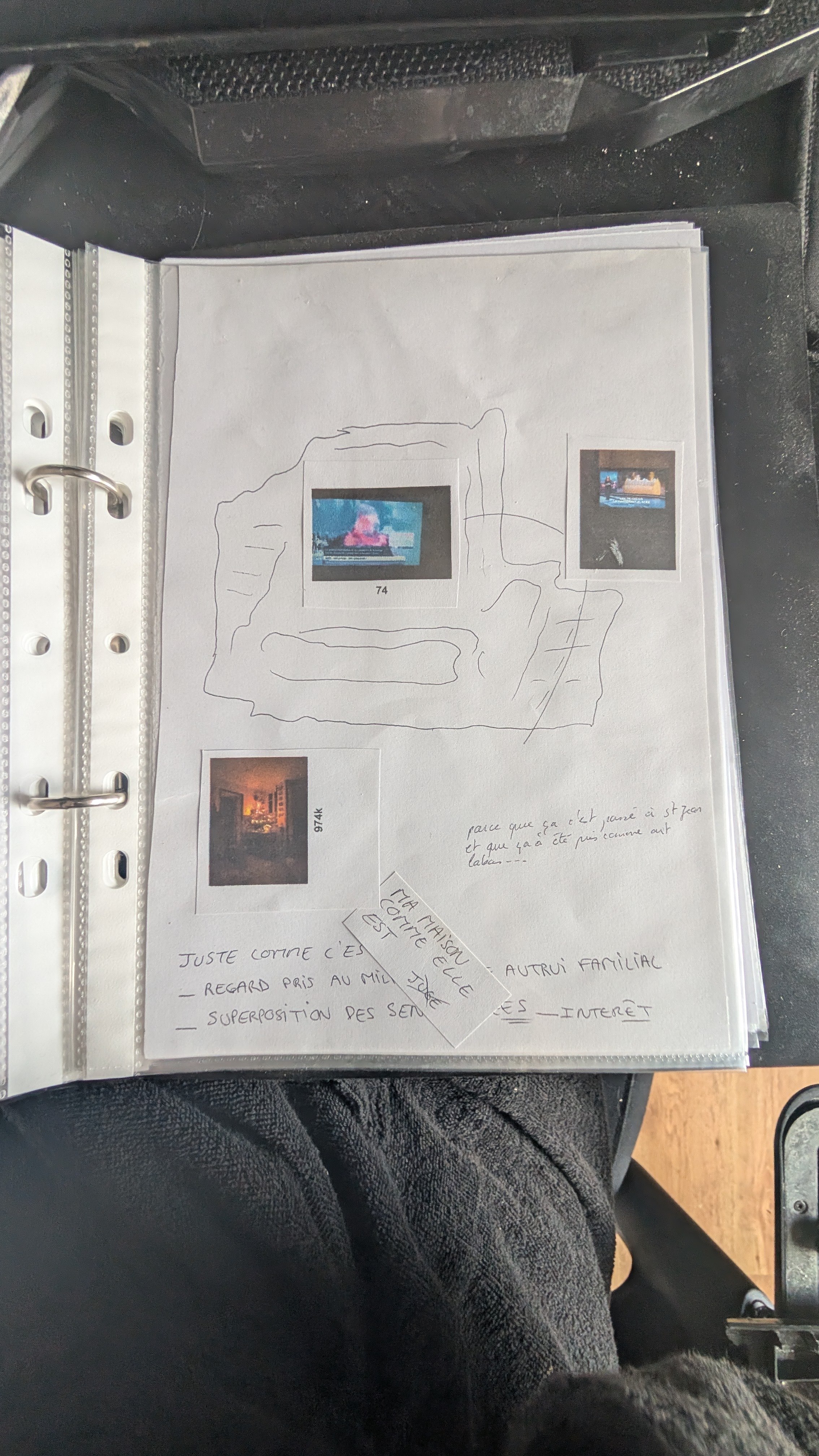 Croquis d'installation fictive 14