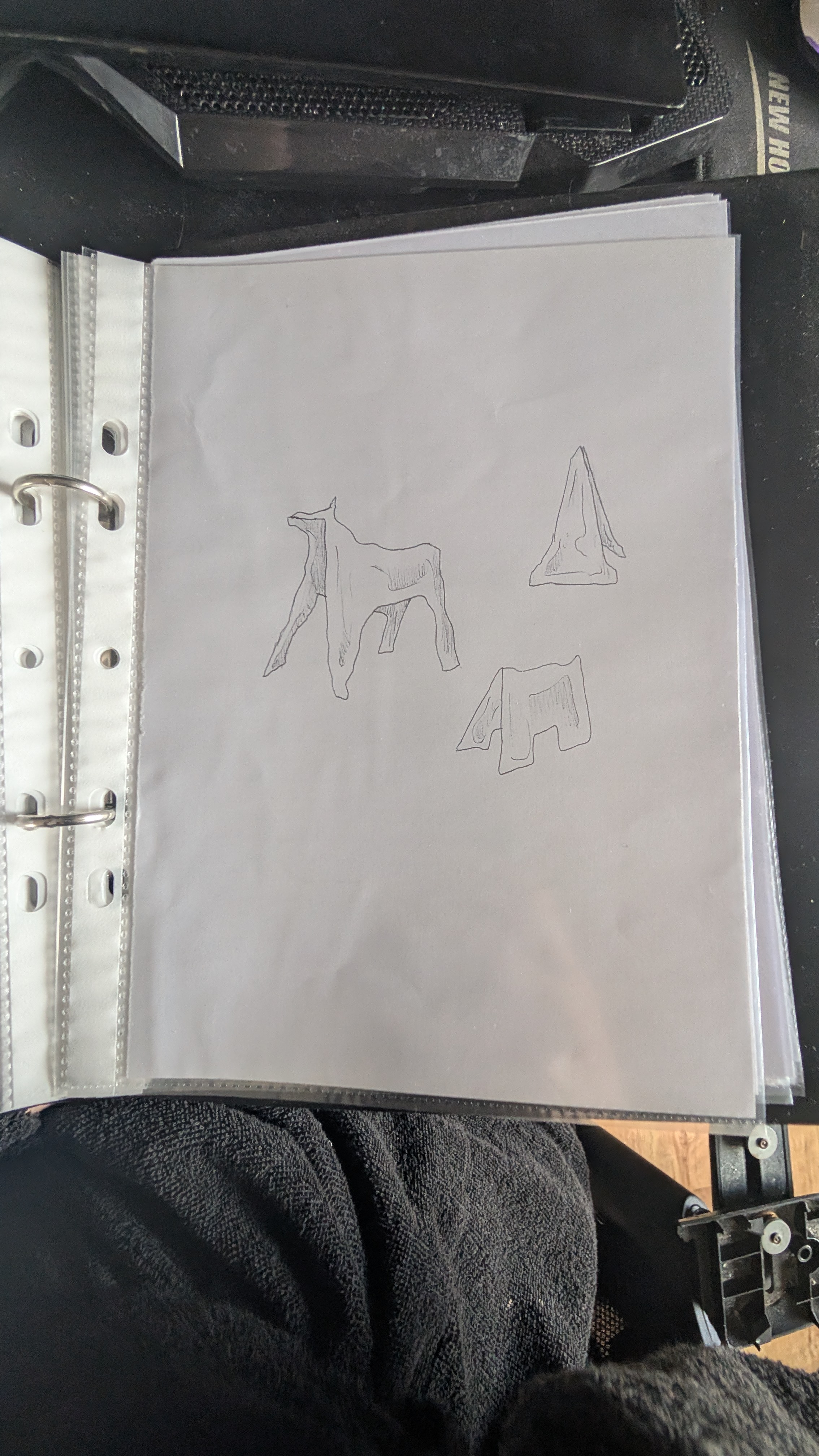 Croquis d'installation fictive 18