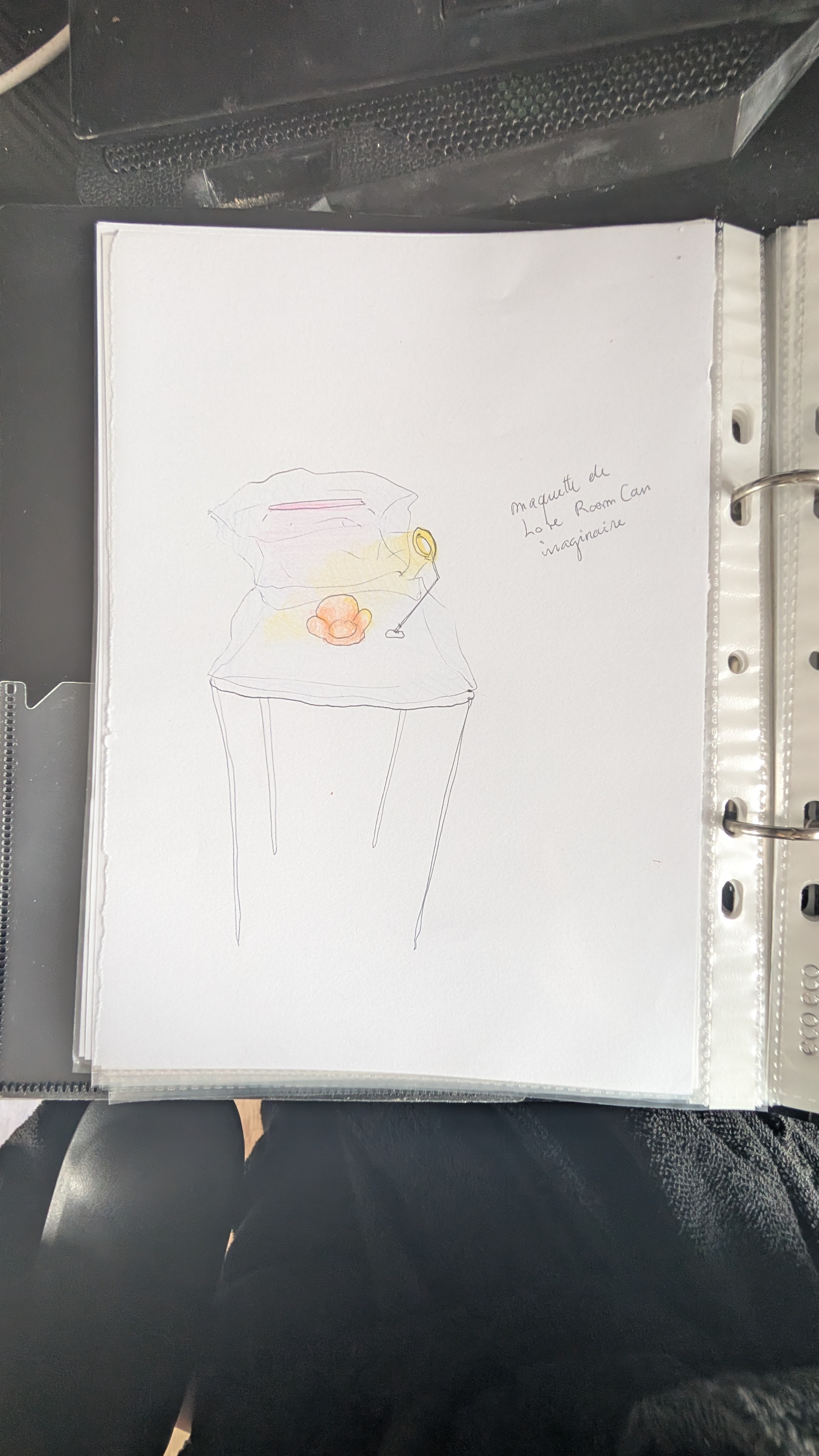 Croquis d'installation fictive 23