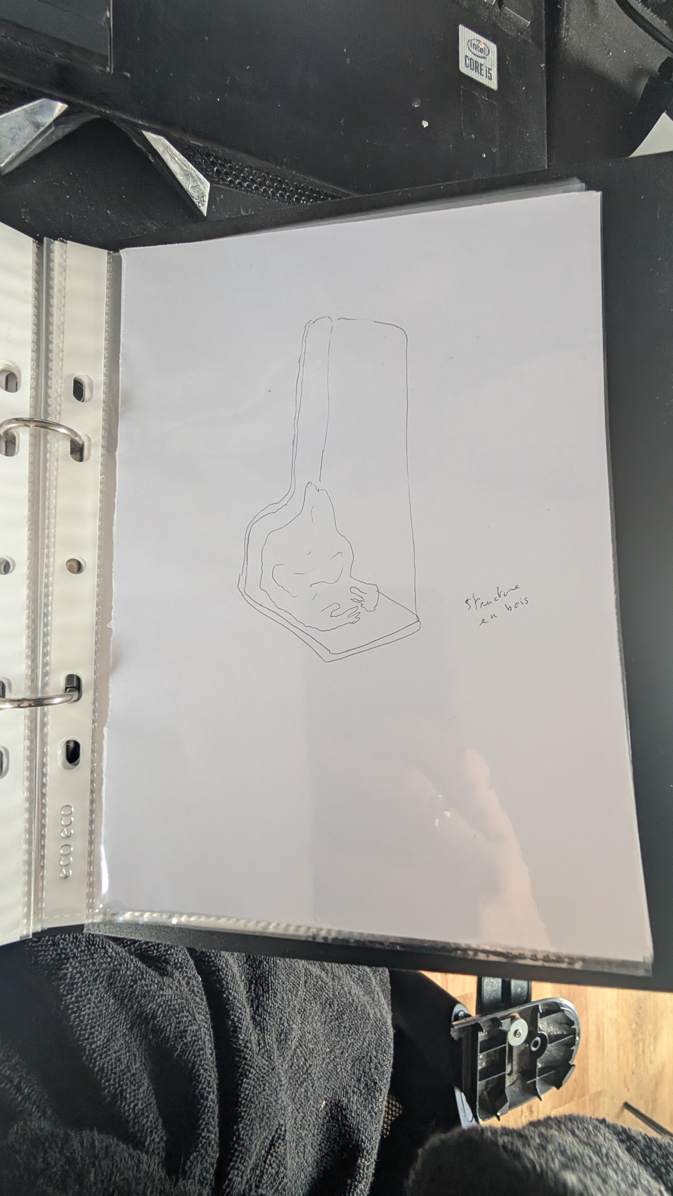 Croquis d'installation fictive 24