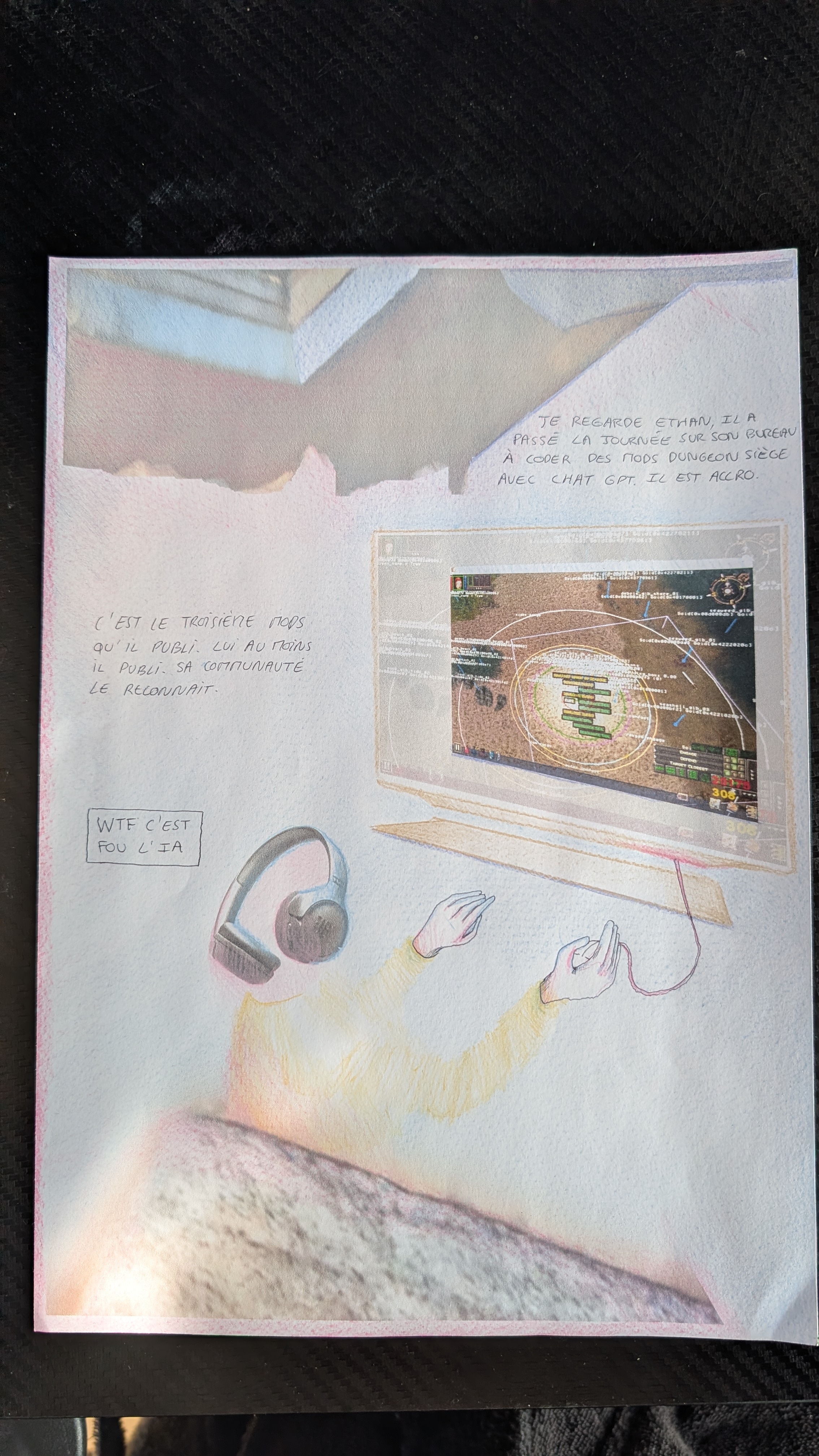 Collage : My life, planche 3